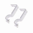 thumbnail image 3 of 2 Pcs Support de Rideau Réglable Support de Tringle à Rideau, 3 of 8