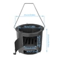 thumbnail image 3 of Réchaud de Camping Portable pour Décoration, Compact, Brûleur de Randonnée avec Support Grand et Stable pour Cuisine Extérieure, Randonnée, Pique-Nique, 3 of 7