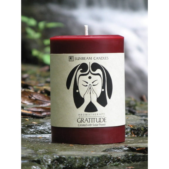 SUNBEAM CANDLES Gratitude 3X4, 1 EA