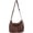 Brown, variant on Canvas Hobo Crossbody Shoulder Tote Bag for Women and Men Casual Purse Messenger Bags Travel Work
