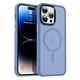 thumbnail image 1 of Funda TEKKU Matte Style para iPhone 15 PRO MAX Trans Azul compatible con MagSafe, 1 of 8