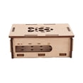 thumbnail image 3 of Caja de madera de alta gama importada, sin ensamblar, con disipador de calor para protección de RasPi 4 Modelo B., 3 of 14