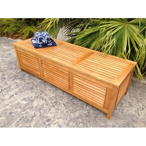 Chic Teak Manhattan Teak Deck Box by
