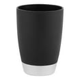 thumbnail image 6 of Ccdes 4-Piece PP Plastic Bath Accessories Set, Black, 6 of 8