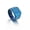 blue, variant on Men Stainless Steel Square Signet Ring Pinky Thumb Rings Dad Father Jewelry Gift-silver-6