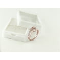 thumbnail image 2 of Halo Jewelers 10k Rose Gold 1/6 Carat (Ctw) Round Cut Natural White Diamond Infinity Heart Promise Engagement Ring for Women Wedding Birthday (Color: H-I, Clarity: I1-I2, 0.18Cttw) Ring Size-5.5, 2 of 6