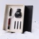 thumbnail image 1 of Estuche de regalo con tinta de metal para bolígrafo, regalo de empresa, láser, multifuncional, duradero, 1 of 5
