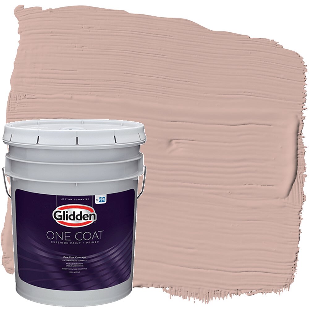 Glidden One Coat Exterior Paint and Primer, Velveteen