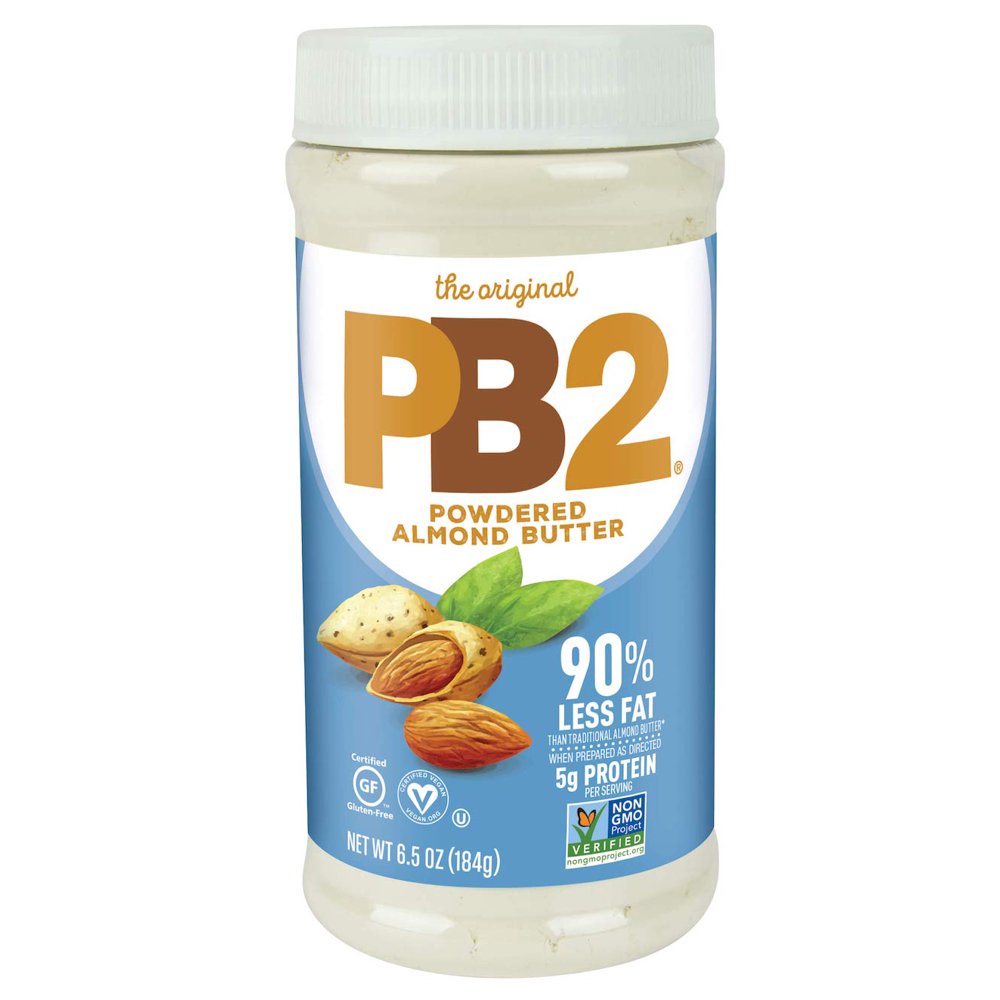 PB2 Powdered Almond Butter, 6.5oz LowFat Vegan Almond Powder, Low Carb