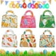 thumbnail image 5 of Advancent 6 uds., huevos de gallina feliz Pascua, bolsas para tratar con asas, cesta artesanal hecha a mano, bolso de mano, suministros para Kits de decoración para fiestas, 5 of 6