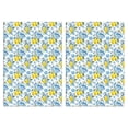 thumbnail image 1 of Farmhouse Lemon Kitchen Towels Set of 2, Yellow Citrus Design Dish Towels - Absorbent Hand Tea Towels for Baking, Cooking and Country Kitchen Style, 1 of 1