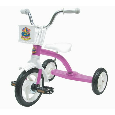 Carousel Tricycle 10In Pink