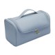 thumbnail image 4 of Bolsa de viaje para herramientas de peluquería, estuche para secador de pelo, accesorios de protección, portátil, de cuero sintético PU. Azul, 4 of 9
