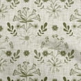 thumbnail image 1 of oneOone Velvet Light Green Fabric Floral Sewing Craft Projects Fabric Prints By Yard 58 Inch Wide, 1 of 4