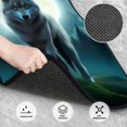 thumbnail image 3 of Honeii Wolf Print Car Foot Mat Four-Piece Set - Front & Rear Universal Car Floor Mats for SUVs, Trucks, Sedans, 3 of 7