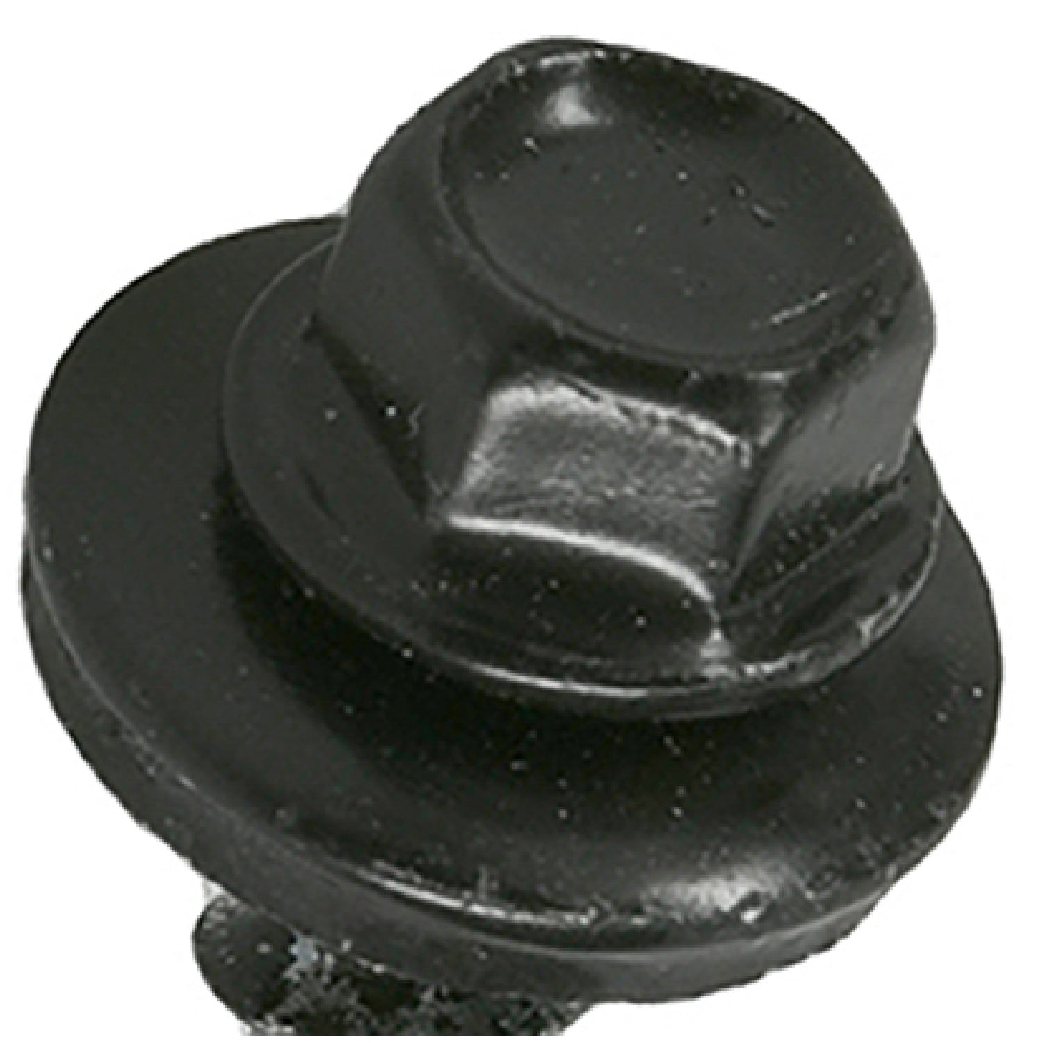 Hillman Fasteners 250508 LB 10 x 1.5 in. Metal to Wood Self-Drilling Roofing Screws, Black