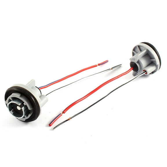 Car Auto 1156 1141 Brake Light Bulb Socket Connector Wire 2 Pcs