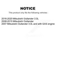 thumbnail image 2 of Kobra Accessory Drive Belt Tensioner Assembly KTP-89680 for Car Mitsubishi Outlander, 2 of 2