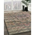 thumbnail image 2 of Ahgly Company Indoor Rectangle Abstract Camel Brown Abstract Area Rugs, 4' x 6', 2 of 6