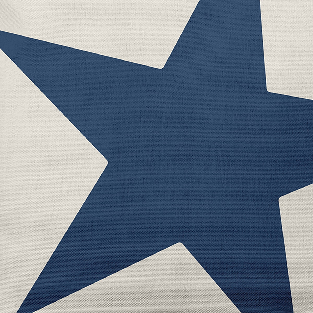 Simply Daisy 14" x 20" Big Star Nautical Decorative Indoor Pillow