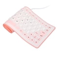 thumbnail image 4 of Silicone Keyboard with Fully Sealed Design, Lightweight Portable, Various Colors, Mute Button, Soft Comfortable for PC, Waterproof, Dustproof, Silent USB Wired Silicone Keyboard, 4 of 7