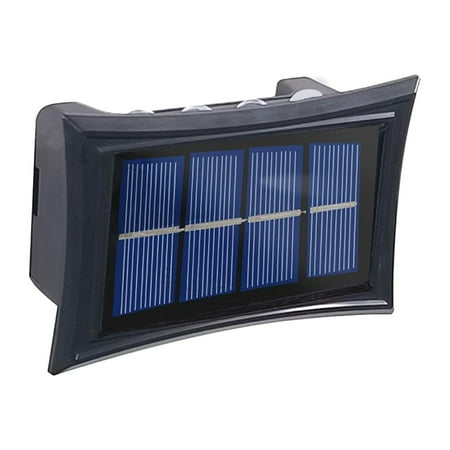 

Youpineg Night Lights Solar Fence Lights Multi Color Solar Wall Lights Up and Down Lighting Solar Outdoor Light Ip65 Easy to Install for House Yard Garage Front Porch Today (D)