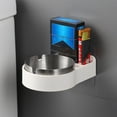 thumbnail image 6 of Mrmaere Stainless Steel Ashtray Bathroom Ashtray Wall Mounted Fixed Ashtray Suitable for Father's Day Buddys Silver, 6 of 6