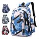 thumbnail image 3 of Camuflaje Hombres s Travel Kids School Bag Cool Boy Mochilas escolares militares para adolescentes School Skyblue esquí esquí Gafas de esquí, 3 of 4