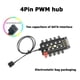 thumbnail image 4 of 1 a 10 Controlador de velocidad de extensión del divisor HUB del ventilador del enfriador PWM de 4 pines (SATA), 4 of 7