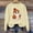 Beige, variant on Womens Halloween Sweatshirts Oversized Long Sleeve Graphic Tees Cute Ghost Pumpkin Printed Fall Pullover Cozy Casual Holiday Party Vacation Tops for Women Beige L