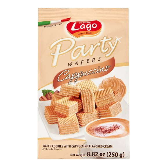 Party Wafers Cappuccino, 8.8 Oz