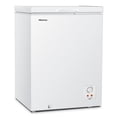thumbnail image 1 of Congelador Horizontal Hisense  7ft Función Dual Fast Freeze Manija con Cerradura Puerta Flotante FC70D6BWX, 1 of 8