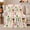 Holiday Motifs, variant on Printed Flannel Throw Blanket with Cheerful Christmas Box Pattern Watercolor Holiday Ornaments Art