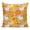 Brown, Orange, variant on Orange Yellow Pumpkins Throw Pillow 18x18 Inch, Thanksgiving Maple Leaves Fall Waterproof Outdoor Pillow Covers with Insert, Decorative Pillowcase Cushion for Couch, Sofa, Bed, Patio, Garden
