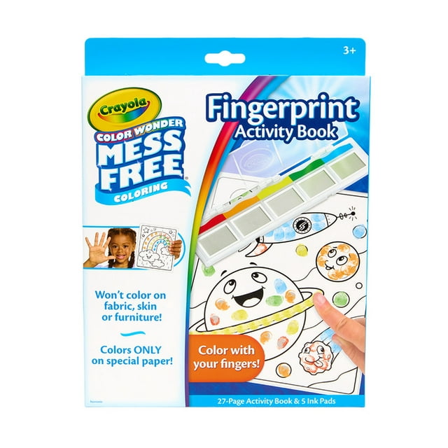 Huellas magicas Crayola Mess Free