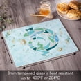 thumbnail image 2 of CounterArt Marble Gecko Tempered Glass Cutting Board, 2 of 7