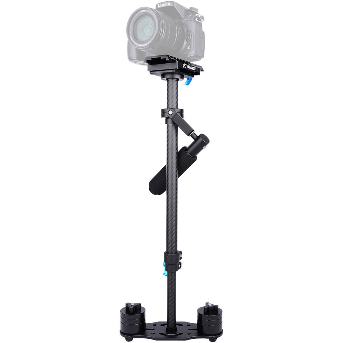 YELANGU S60T Carbon Fiber Handheld DSLR Camera Stabilizer, Black