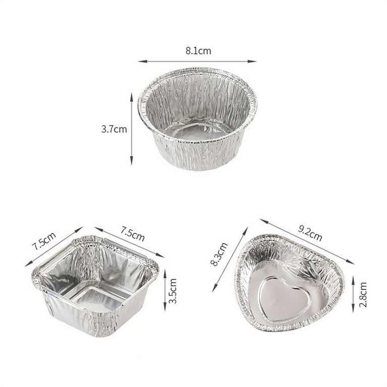 Aluminum Pans 8x8 Disposable Foil Pans (20 Pack) - 8 Inch Square Pans –  Stock Your Home