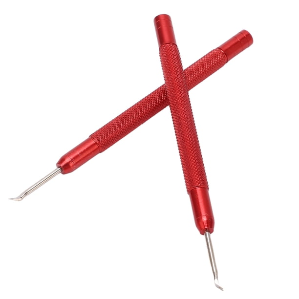 Extractor De Agujas De Reloj, Removedor De Mano De Reloj Portátil Liviano, aleación De Aluminio, 2 Piezas Con Antideslizante Para Reparación De Relojes De Pulsera