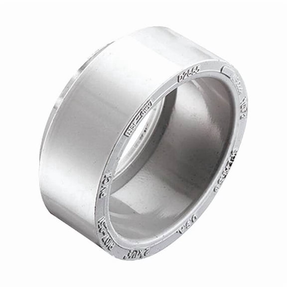 PVC Adapter Bushing, Socket x Spigot, 4 in x 2 in Pipe Size