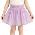 thumbnail image 4 of Tfken Daily Wear Soft Skirts Girls Trendy Holiday Casual Tulle Skirt With Lined Shorts Flowy Fashion Child Breathable Clothes Size 3-4 Years, 4 of 7