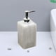 thumbnail image 5 of Dispensador de jabón y loción, botella vacía rellenable, de resina blanco, 5 of 7