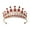 Red, variant on Stylish Wedding Crowns Adjustable Size Suitable for Bridal and Formal Occasions