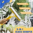 thumbnail image 4 of Window Glass Cleaning Squeegee Scraper: Window Squeegee with Sprayer, 3 in 1 Window Cleaning Scraper, 2025 New Glass Scraper All Purpose Window Cleaner Tool for Home, Kitchen, Bathroom, Car (Blue), 4 of 7