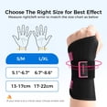 thumbnail image 7 of INDEEMAX Copper Carpal Tunnel Wrist Brace,Breathable Wrist Support for Women and Men,Adjustable Wrist Support Splint for Tendonitis,Sprain,Arthritis,Pain Relief (Rose Pink/Black,S/M), 7 of 7