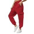 thumbnail image 6 of BILIKEYU Women's Thin High Waisted Loose Casual Sweatpants, Womens Pants, Sweatpants Women, Wide Leg Sweatpants Women, 6 of 6