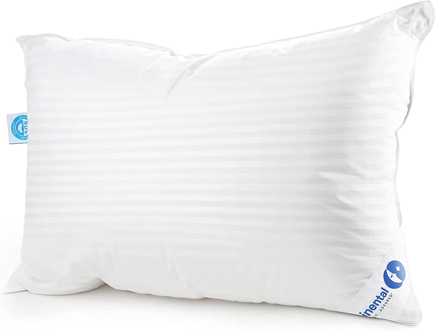 Continental Bedding 700-Soft Pillow, King (Pack of 1), White