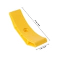 thumbnail image 2 of TABLZONE Dumb Bell Rack Wear Resistant Stand 6Pcs Yellow Plastic For Home Gym, 2 of 8