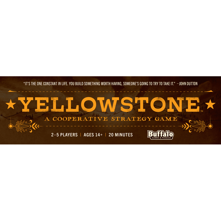 Yellowstone Cooperative Strategy Board Game by Buffalo Games photo 2