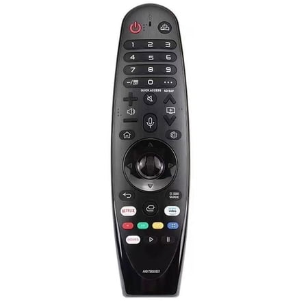 Quanmin Voice Magic Remote for LG OLED QNED NanoCell Webos Smart TV Magic Remote Control Replacement AN-MR20GA MR19BA MR18BA MR650A with Pointer Function Transmits Up to 10 Metres